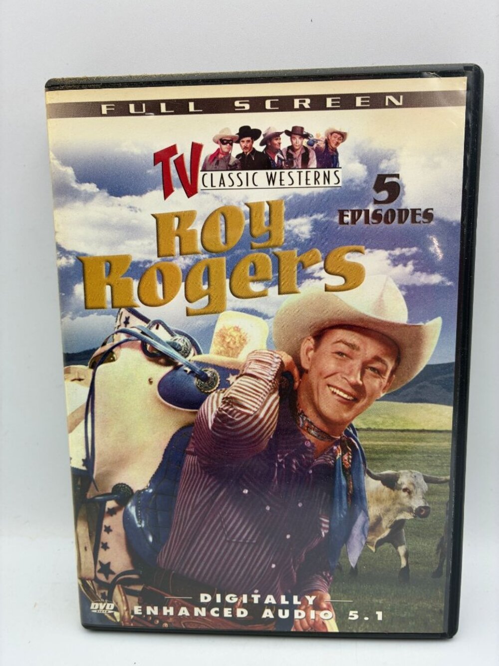 TV Classic Westerns Roy Rogers Full Screen 5 Episodes Digitally Enhanced Audio